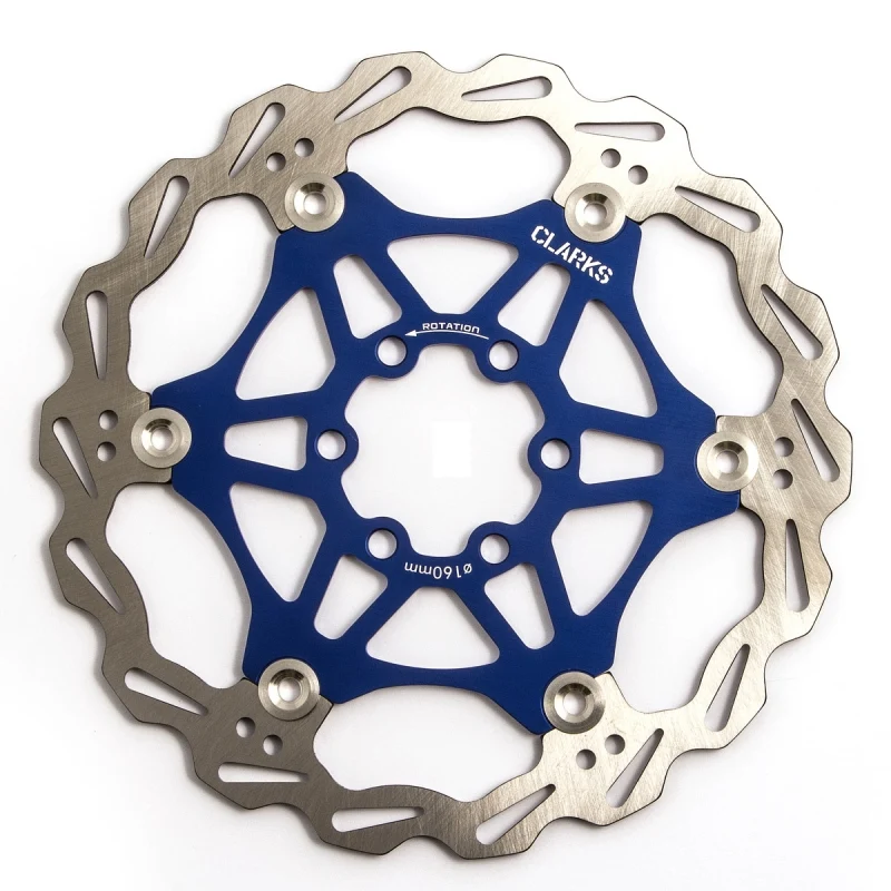 Clarks CFR-06 6 Bolt Lightweight 7075 Floating Bike Disc Brake Rotor