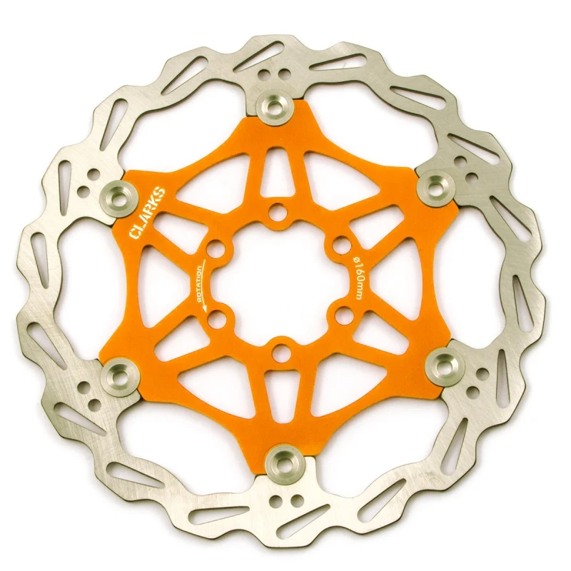 Clarks CFR-06 6 Bolt Lightweight 7075 Floating Bike Disc Brake Rotor