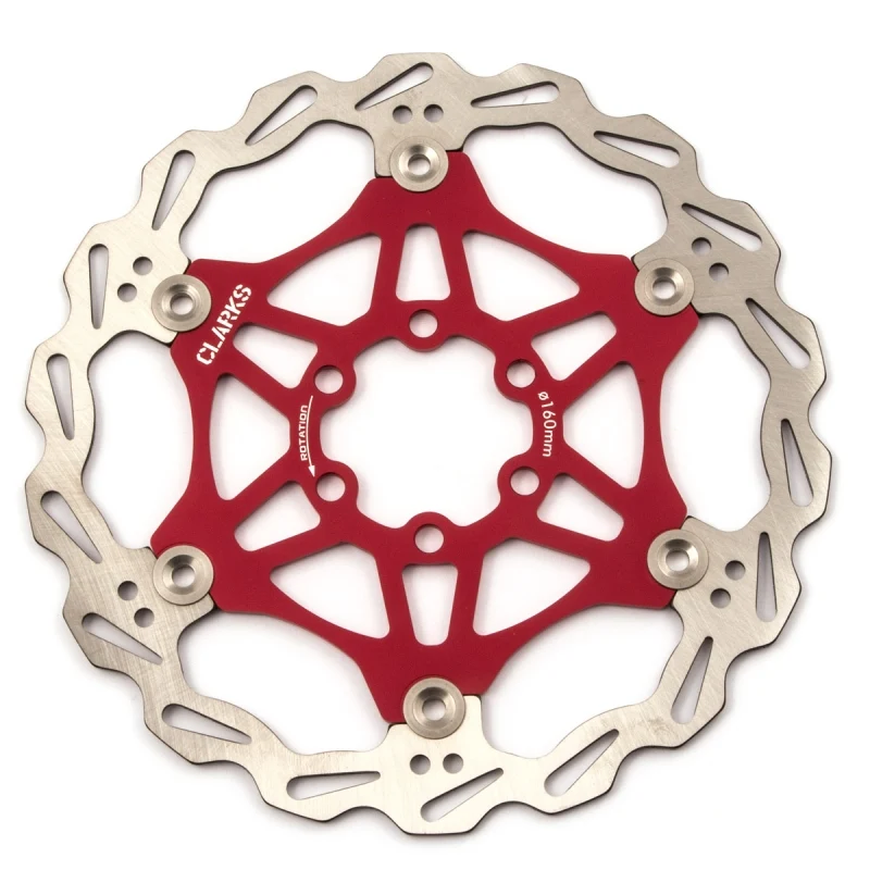 Clarks CFR-06 6 Bolt Lightweight 7075 Floating Bike Disc Brake Rotor