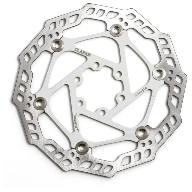 Clarks CFR-09FS 6 Bolt 420 Stainless Steel Floating Bike Disc Brake Rotor