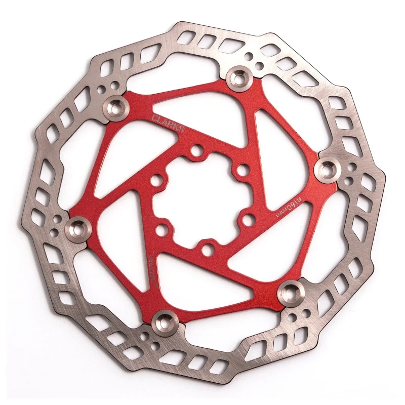 Clarks CFR-09FS 6 Bolt 420 Stainless Steel Floating Bike Disc Brake Rotor