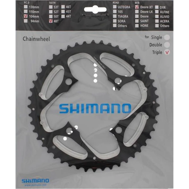 Shimano Kettenblatt 48Z Fct780