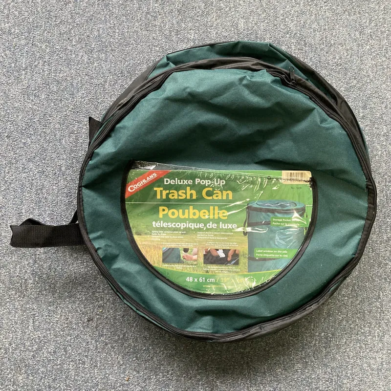 Coghlan's 111L Deluxe Pop-Up Camping Bin Trash Can Laundry Basket