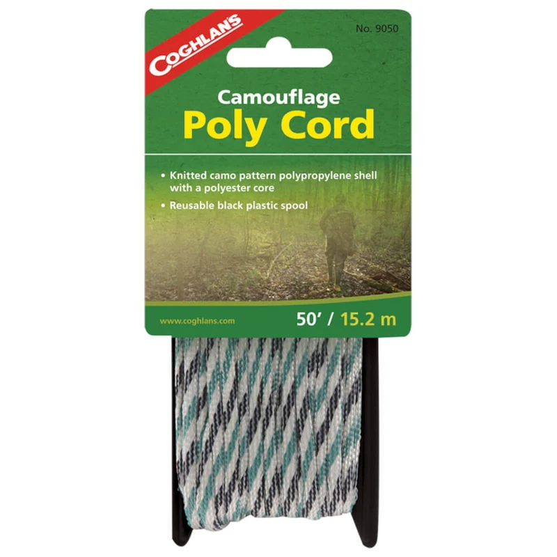 Coghlan's 6mm Poly Cord 50' / 15.2m Camping Rope Outdoor Survival Equipment