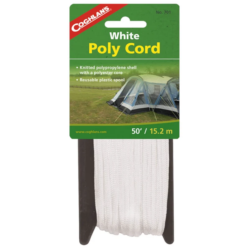 Coghlan's 6mm Poly Cord 50' / 15.2m Camping Rope Outdoor Survival Equipment