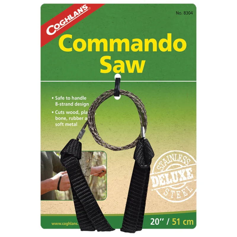 Coghlan's Commando Saw Stainles Steel Outdoor Survival Equipment