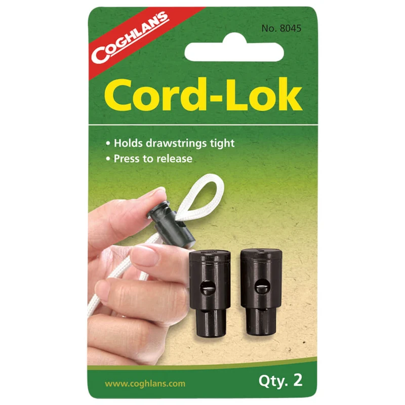Coghlan's Cord-Lok Drawstring Lock 2 Pack