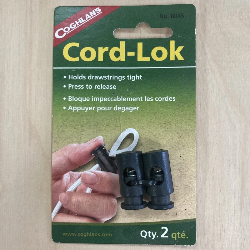 Coghlan's Cord-Lok Drawstring Lock 2 Pack