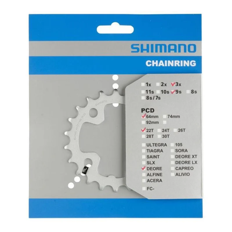 Shimano Kettenblatt 44Z. Silber Deore