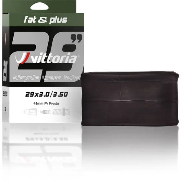 Vittoria Fat and Plus FV 27.5x3.0/3.5" 48mm 27.5 Inch Presta Valve Bike Inner Tube
