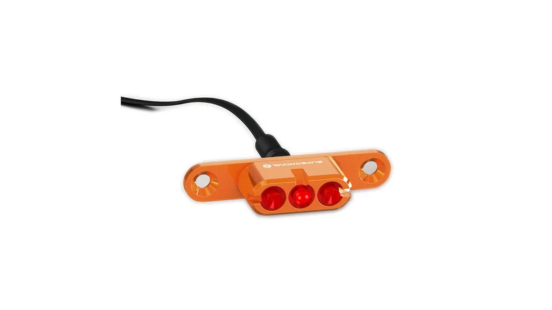 Supernova E3 Tail Light 2 orange