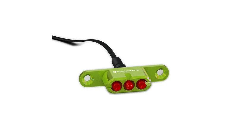 Supernova E3 Tail Light 2 green