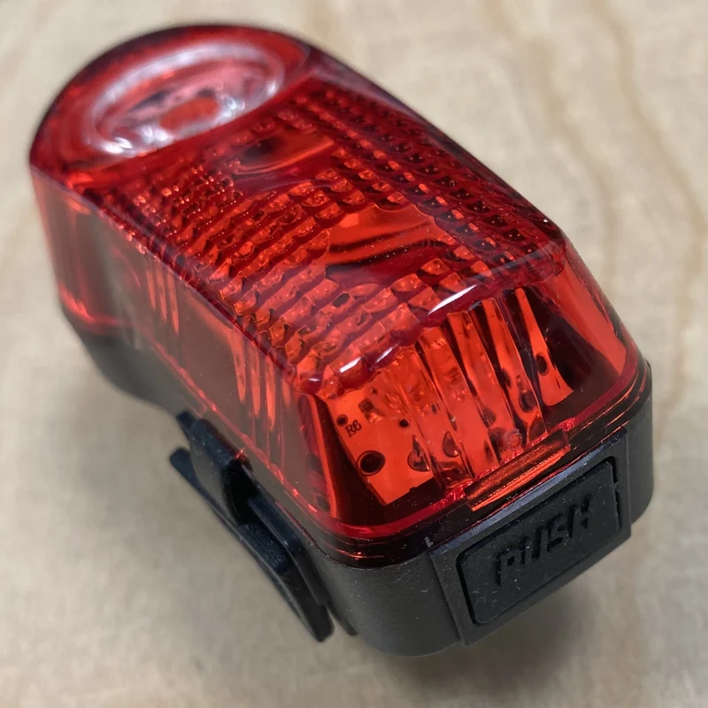 Rear Bike Light Smart Superflash 0.5W Rechargeable Black