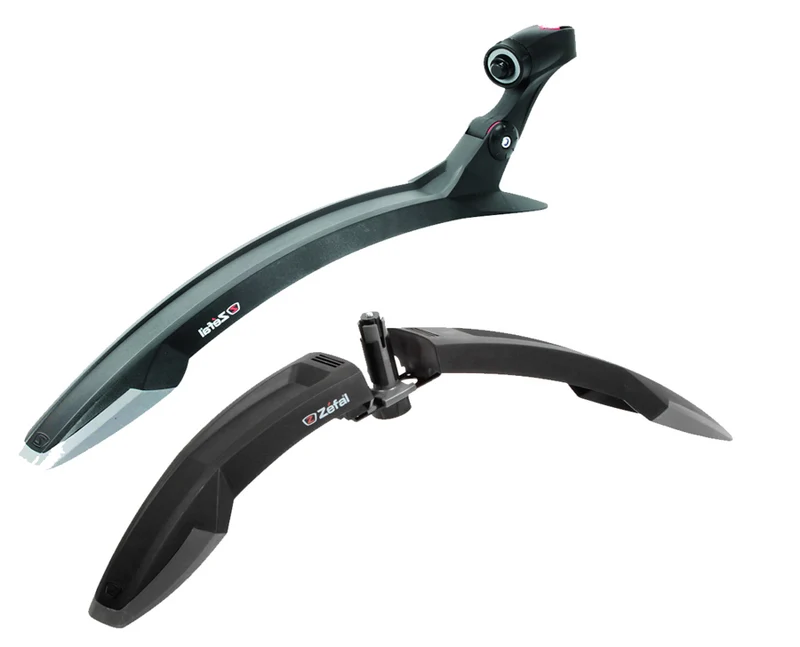 Bike Mudguard Set Zefal Twinset RM60 Rear & FM60 Front Black