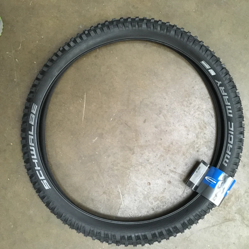 26 x 2.35" Schwalbe Magic Mary Bike Tyre Addix BikePark Wire Black