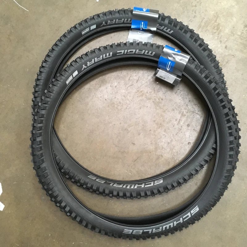 26 x 2.35" Schwalbe Magic Mary Bike Tyre Addix BikePark Wire Black
