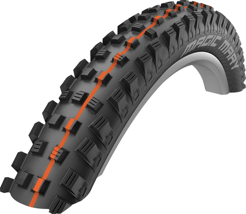 29" Bike Tyre Clincher Schwalbe Magic Mary Addix Soft Apex 29x2.6" Black