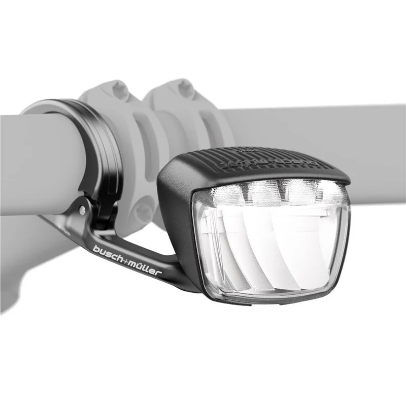 Busch & Müller Senso Plus, 60 Lux, mit Standlicht LED-Dynamo-Scheinwerfer b&m Briq-S T
