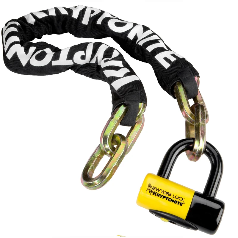 Kryptonite New York Fahgettaboudit 100cm Chain and Padlock Diamond Sold Secure