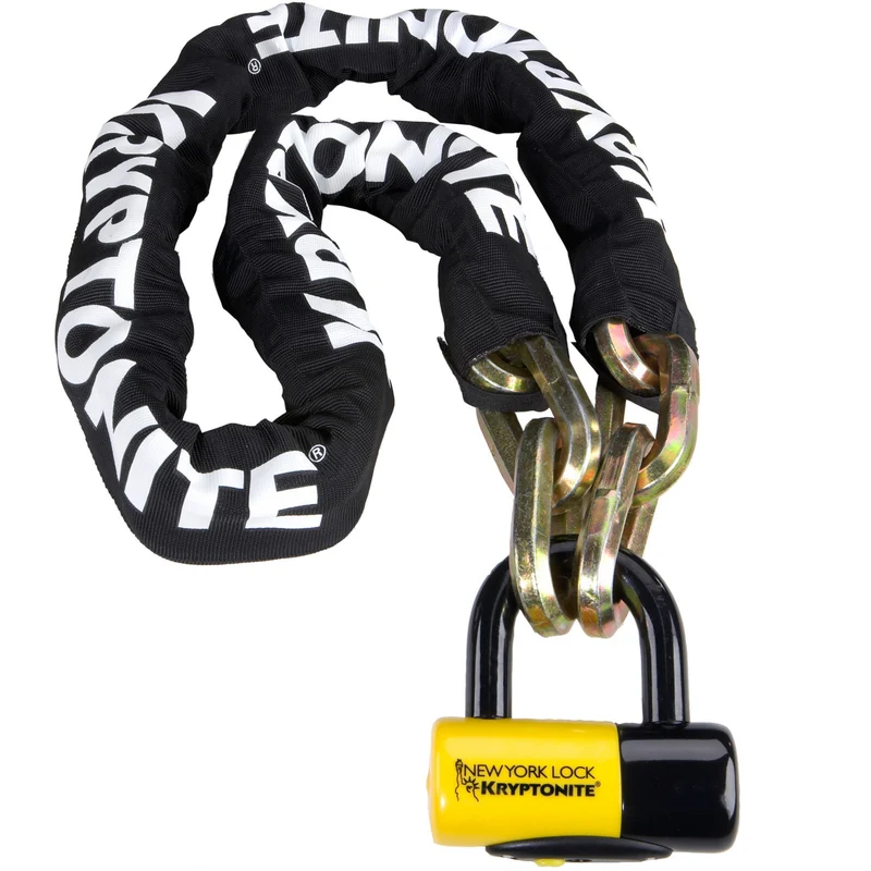 Kryptonite New York Fahgettaboudit Chain and NY disc lock 150 cm