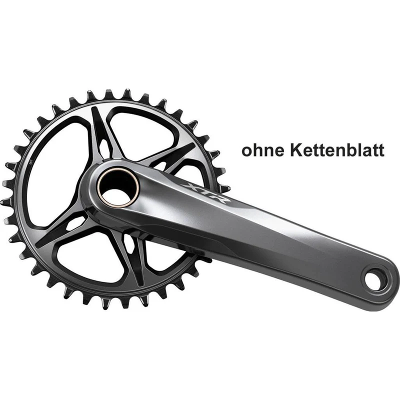 Shimano Kurbelgarnitur XTR 175 Eng.Q. O.Kbl