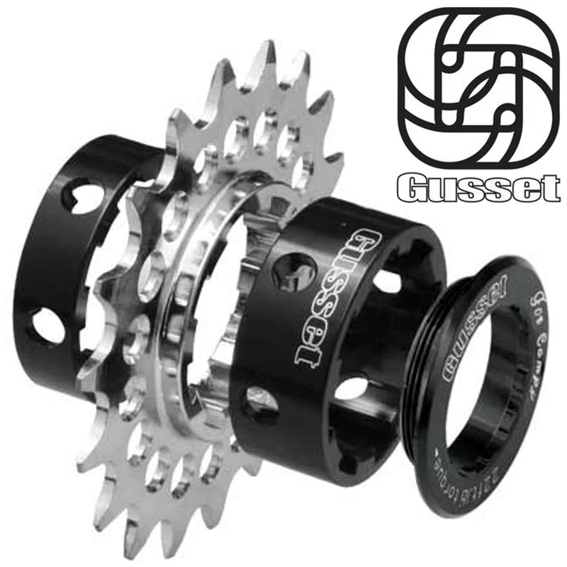 Gusset 1-ER 66c Campag Six Single Speed 18T Conversion Kit
