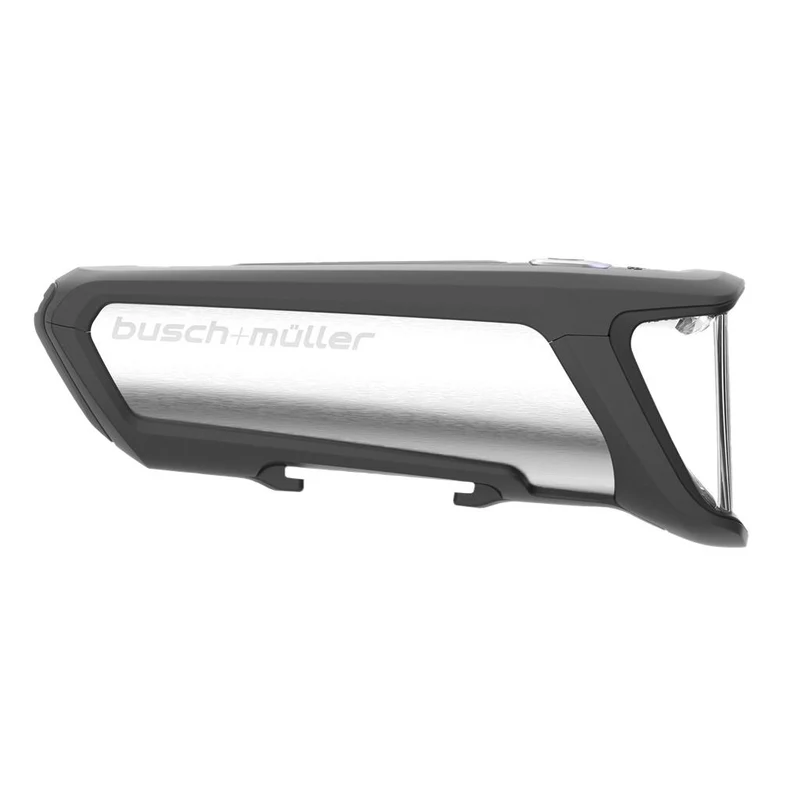 Busch & Müller 70 Lux,silber,mit Lenkerhalter+Ladegerät LED-Akku-Scheinwerfer b&m Ixon Core 2