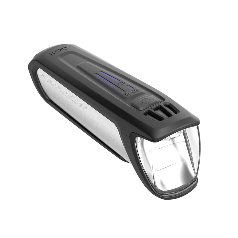 Busch & Müller Highbeam, 70/35/15 Lux, sw/si,m.Halter LED-Akku-Scheinwerfer b&m Ixon Core 2