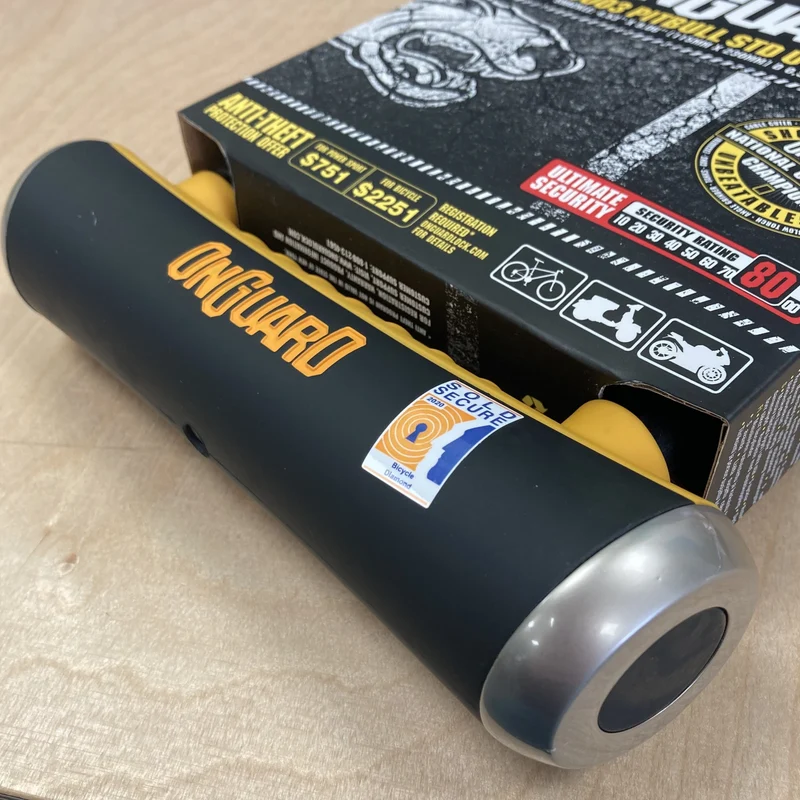 Onguard Pitbull Standard 8003 Bike D Lock
