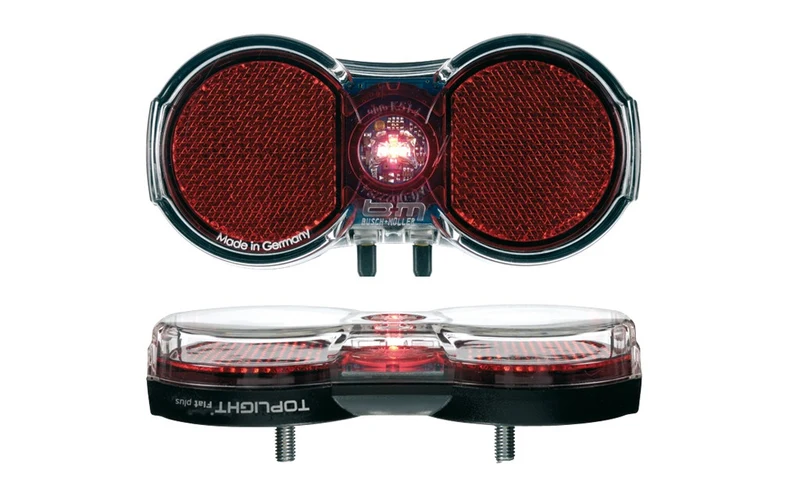 Busch & Müller Rücklicht b&m Toplight Flat plus mit Standlicht 50/80mm