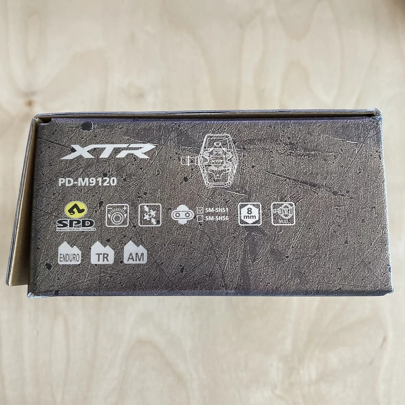 Shimano PD-M9120 XTR Trail SPD Clipless Bike Pedals