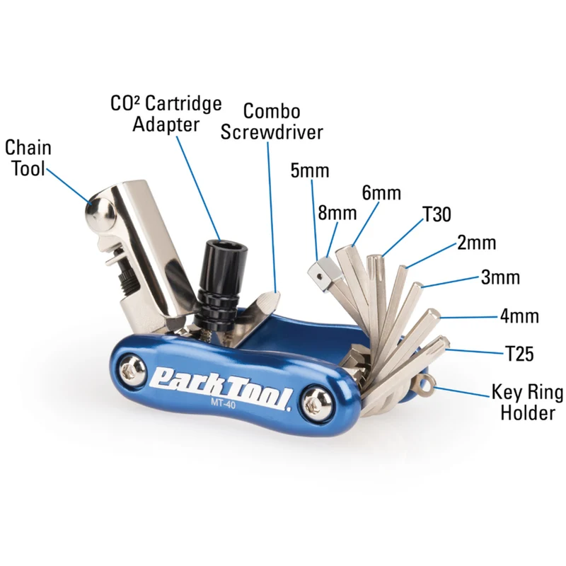 Park Tool MT-40 Mini Folding Bike Multi Tool