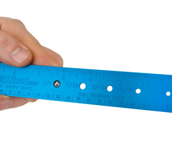 Park Tool SBC-1 Bike Spoke Bearing & Cotter Gauge Tool