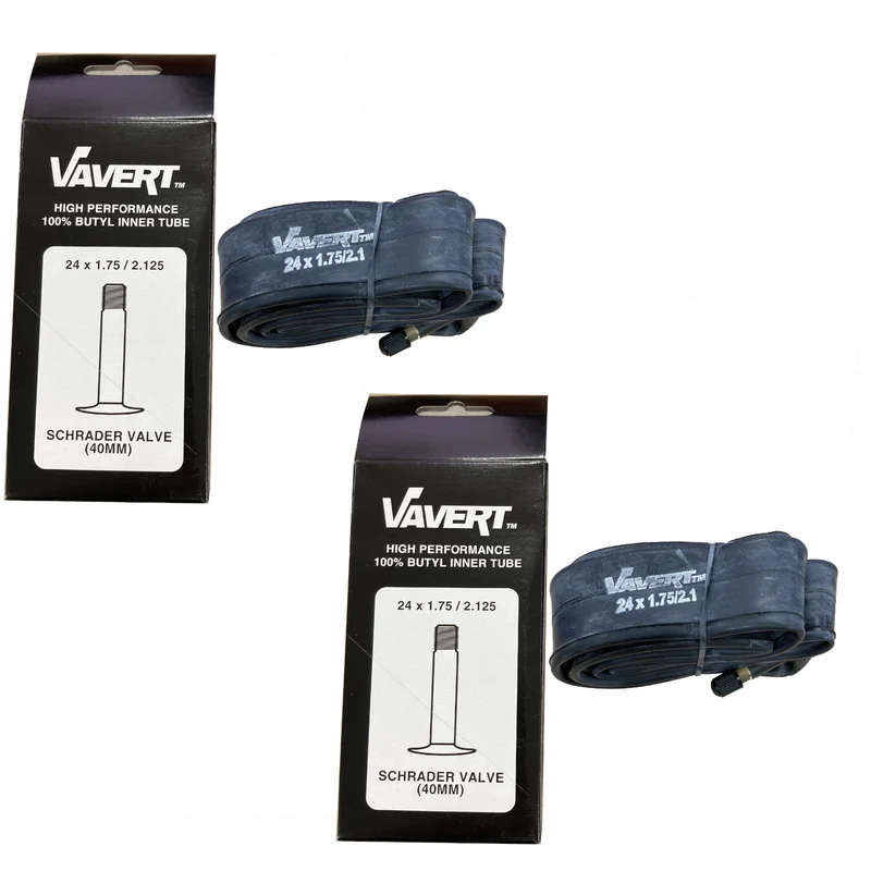 Contrast 24x1.75-1.9" Schrader Bike Inner Tube