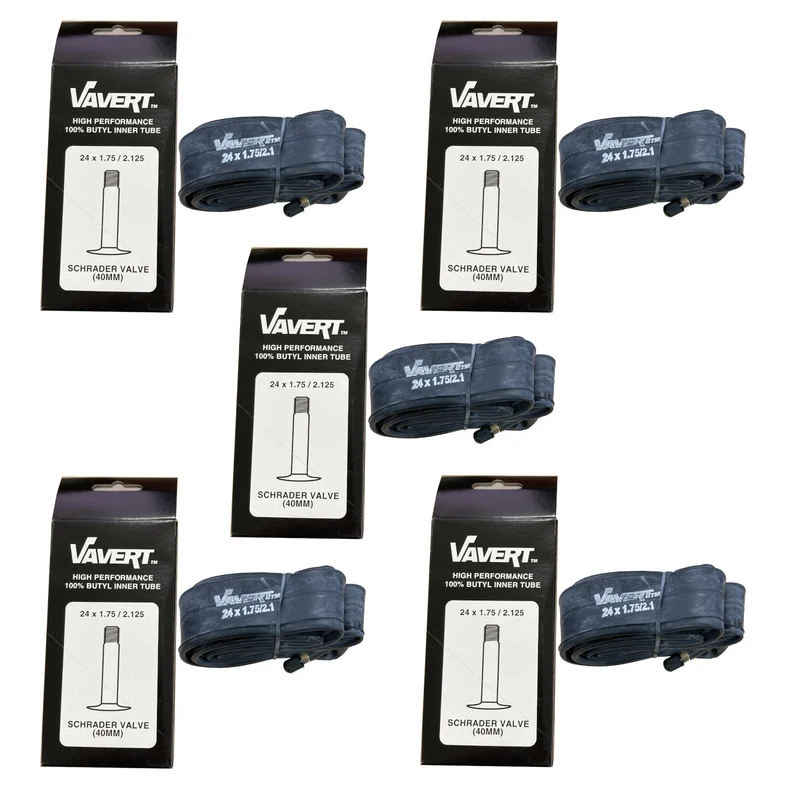 Contrast 24x1.75-1.9" Schrader Bike Inner Tube