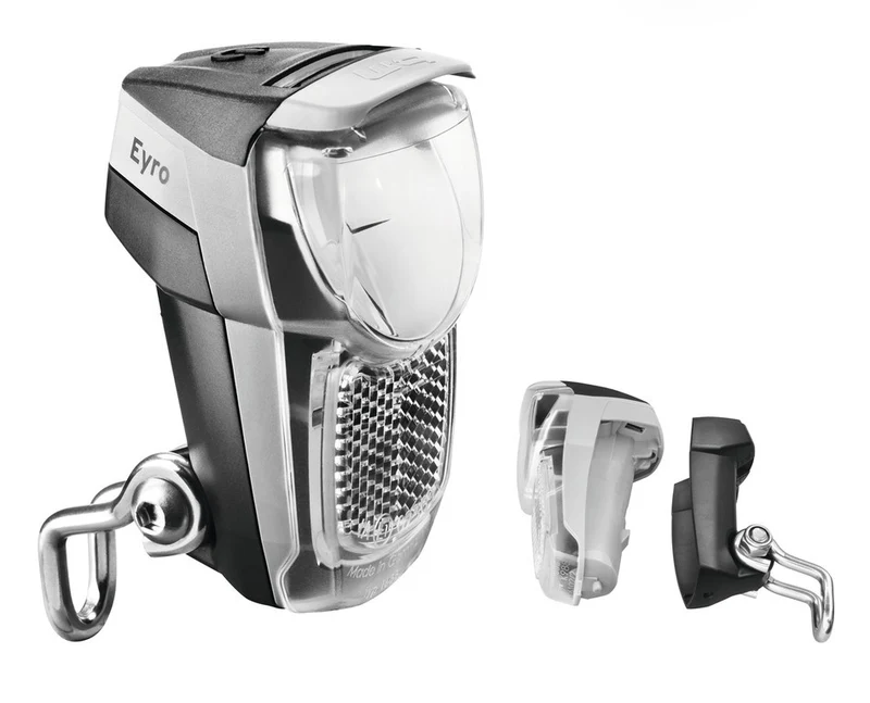 Busch & Müller LED-Akkuscheinwerfer b&m Lumotec IQ Eyro für Gabelmontage 30 Lux