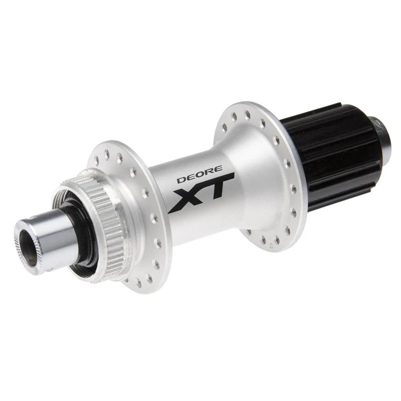 Shimano Hinterrad-Nabe XT 32L 12mm E-Th Silber