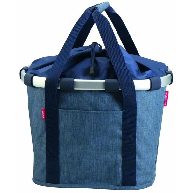 KLICKfix Bikebasket Twist Blue