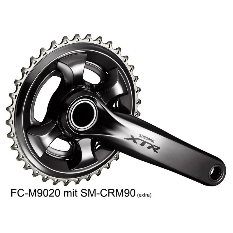 Shimano Kurbelgarnitur XTR 170 Std.Q O.Kbl