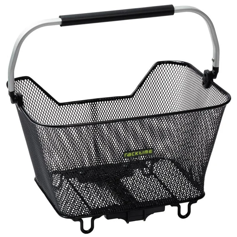 Racktime System Korb Racktime Baskit Deluxe 2.0 45x33x30cm, schwarz, 23ltr, Snapit 2.0