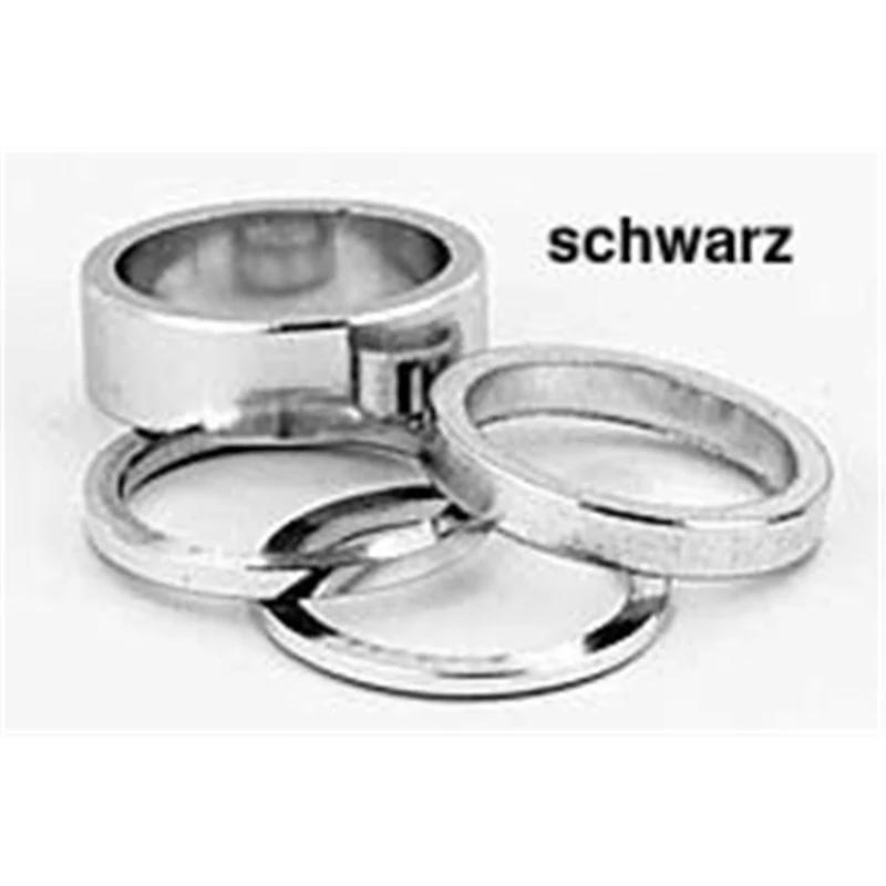 Spacer 20mm 11/8" Schwarz