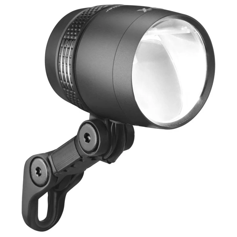 Busch & Müller LED-Scheinw. b&m IQ-X E schwarz eloxiert für E-Bike 6-60V DC