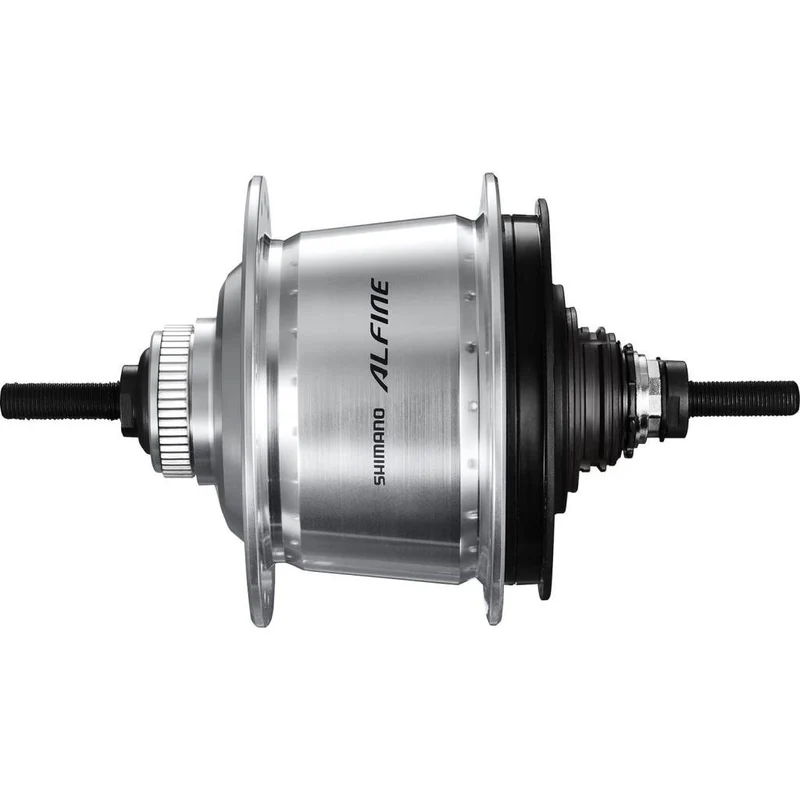 Shimano Hinterrad-Nabe Alfine 8 36L Center-Lock Silber