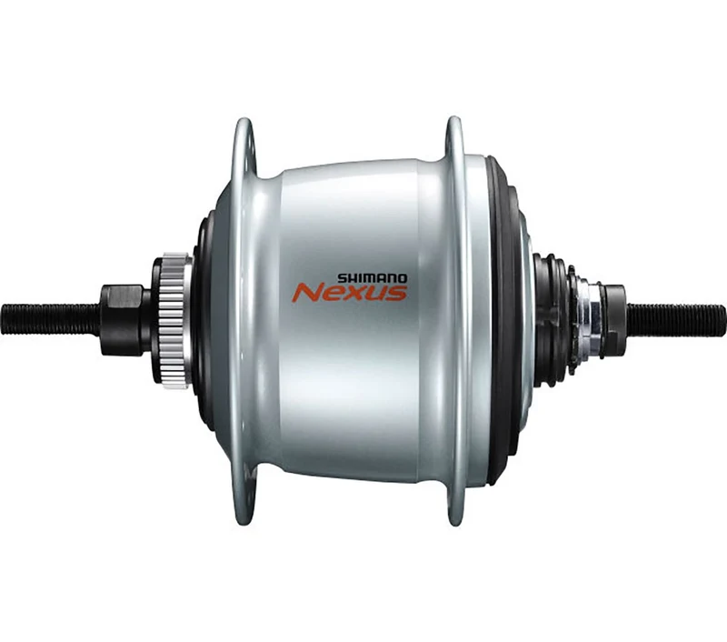 Shimano Hinterrad-Nabe Nexus8 32L Center-Lock Silber