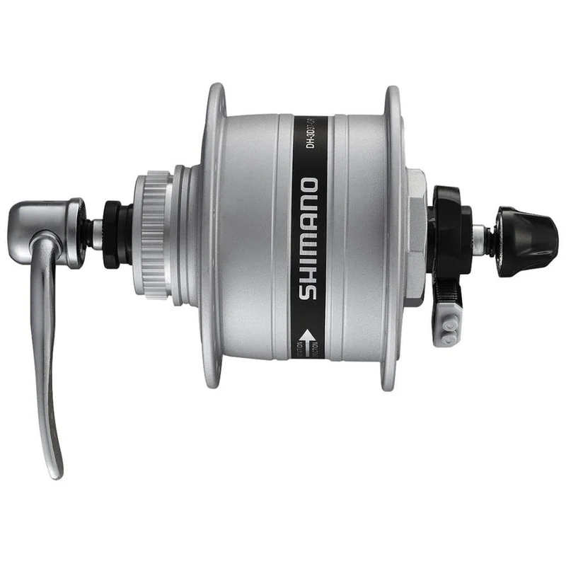 Shimano Nabendynamo 3D37 36L Center-Lock Nt Sil