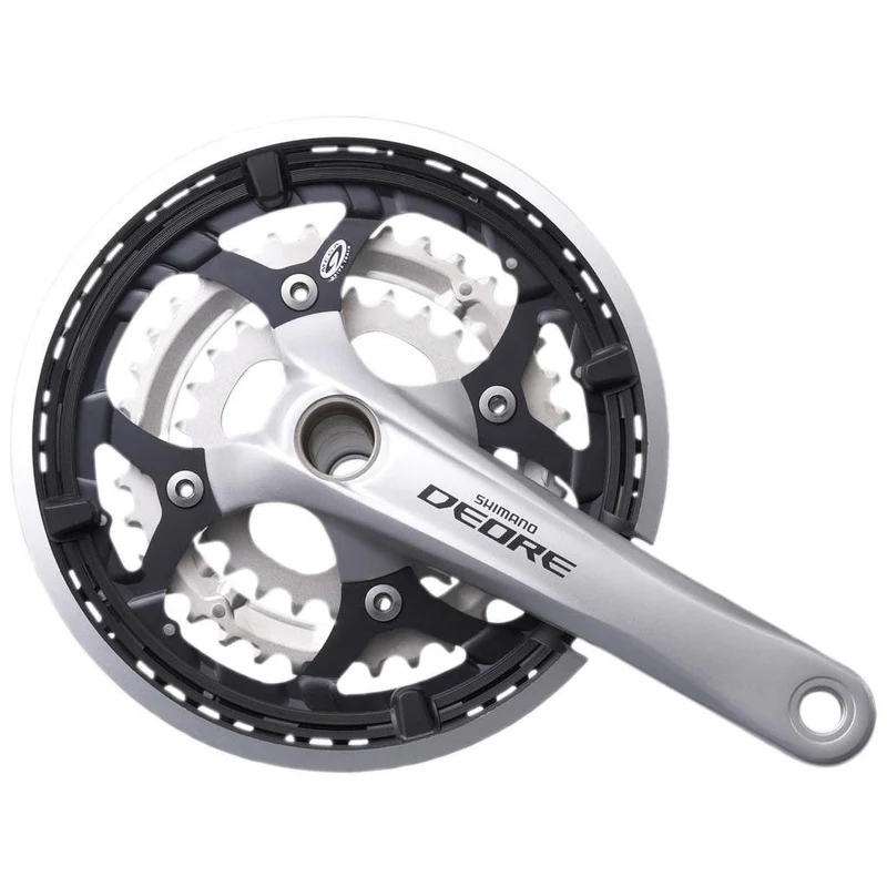 Shimano Kurbelgarnitur Deore 175 44-32-22 Silber