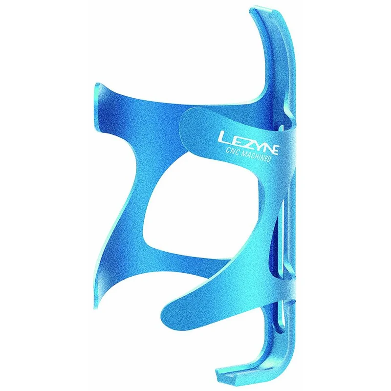 Lezyne Cnc Cage Blau Flaschenhal.