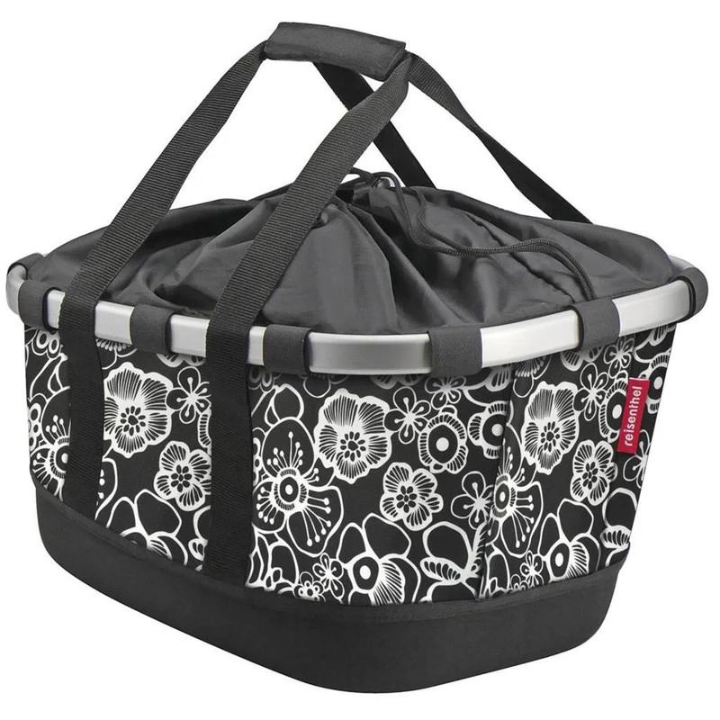 KLICKfix Bikebasket Gt Fleur Schwarz Rt