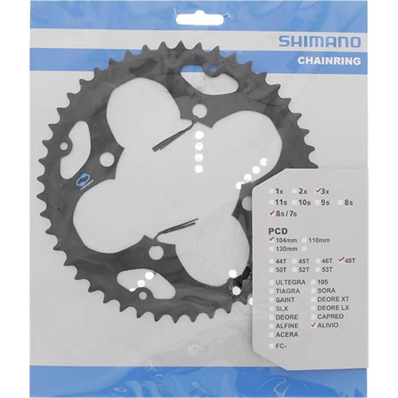 Shimano Kettenblatt 48Z. Fcm411 Alivio