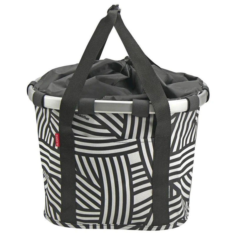 KLICKfix Bikebasket m.Klickfix Zebra